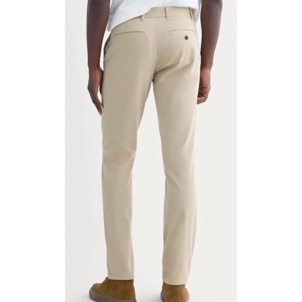 Everlane Khaki Men's Performance Cotton Uniform Slim‎ Fit Chino Pants 36x32